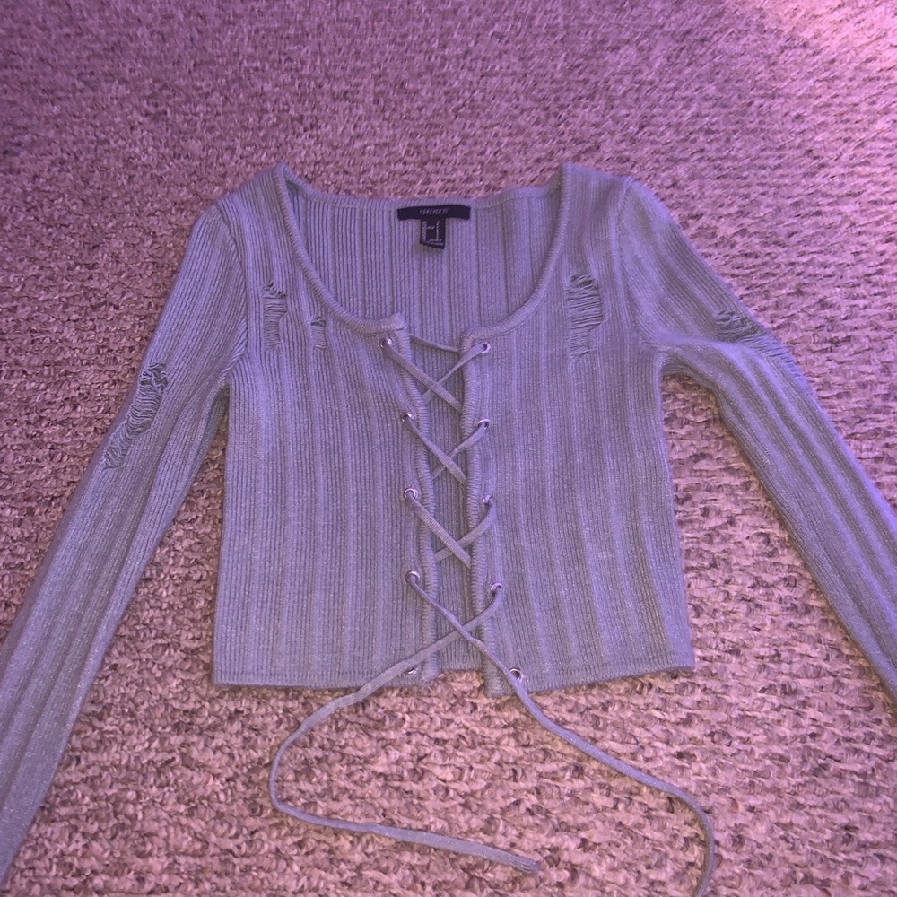 Forever 21 cardigan / long sleeve top